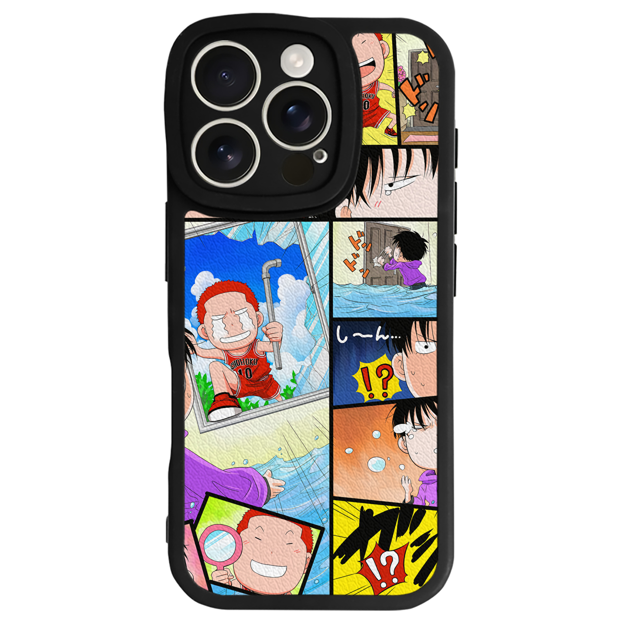 （画像用） SLAM DUNK／スラムダンク 【iPhone 16シリーズ対応】シリコンスマホケース（レザー調） 材質：シリコン